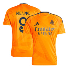 Men's Real Madrid MBAPPÉ #9 Away Soccer Jersey 2024/25