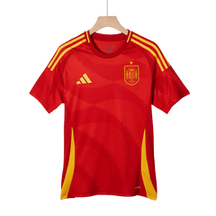 Men's Spain Home Soccer Jersey Euro 2024