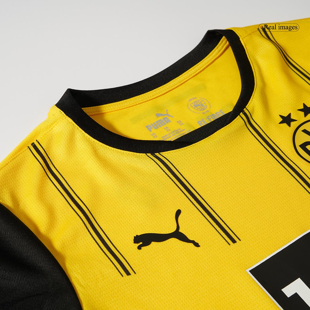 Kid's Borussia Dortmund Home Jerseys Kit(Jersey+Shorts) 2024/25