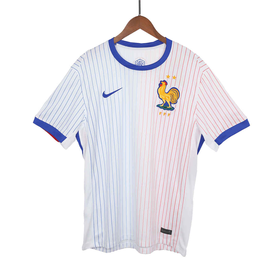 Men's France MBAPPE #10 Away Soccer Jersey Euro 2024