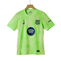 Men's Barcelona Third Away Soccer Jersey 2024/25 - (Spotify Logo Without Text)