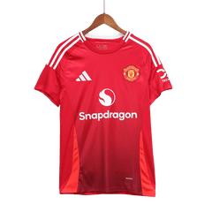Men's Manchester United B.FERNANDES #8 Home Soccer Jersey 2024/25