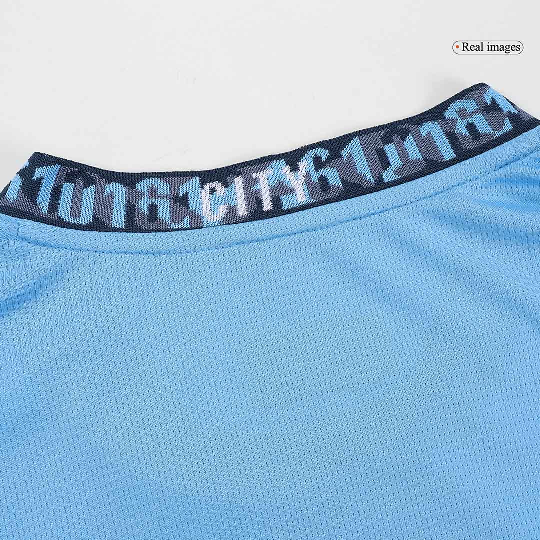 Men's Manchester City HAALAND #9 Home Soccer Jersey 2024/25 UCL