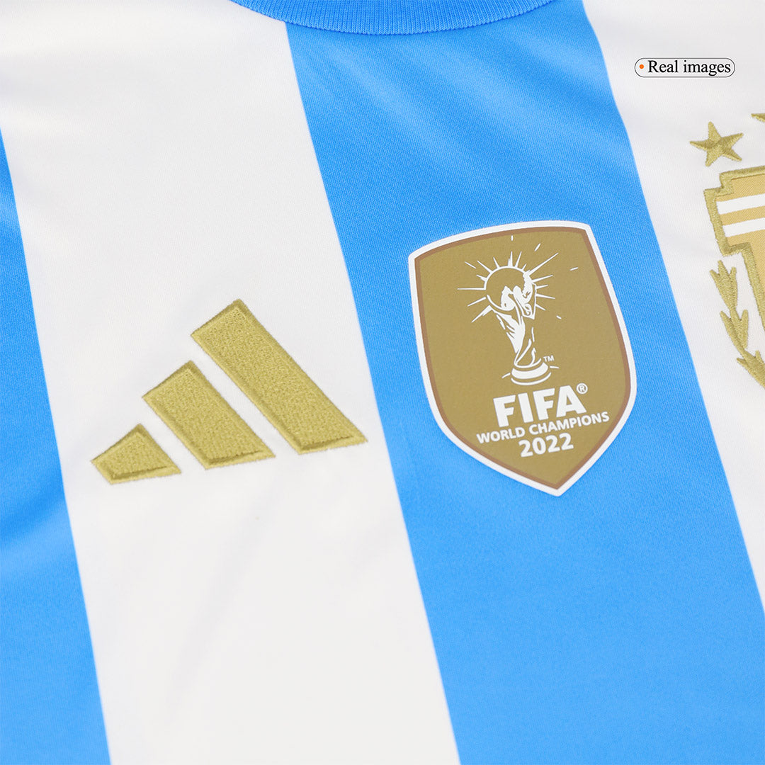 Men's Argentina L.MARTÍNEZ #22 Home Soccer Jersey 2024