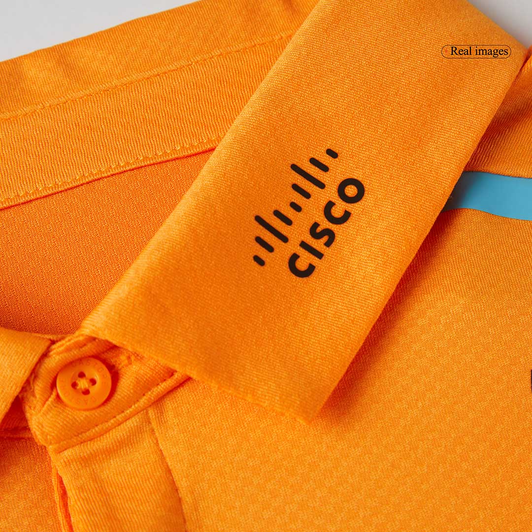 McLaren F1 Orange Team Polo Shirt 2024
