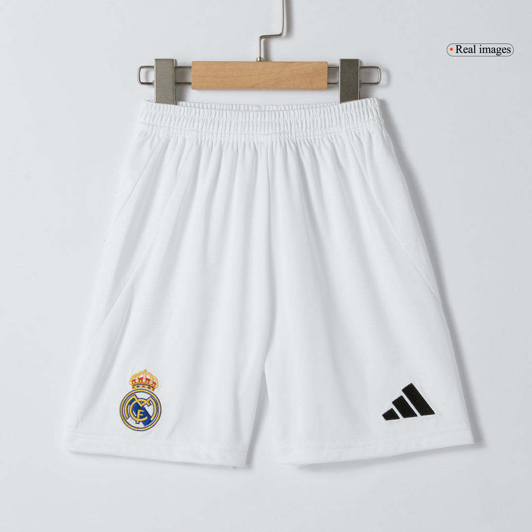 Kid's Real Madrid Home Jerseys Kit(Jersey+Shorts) 2024/25