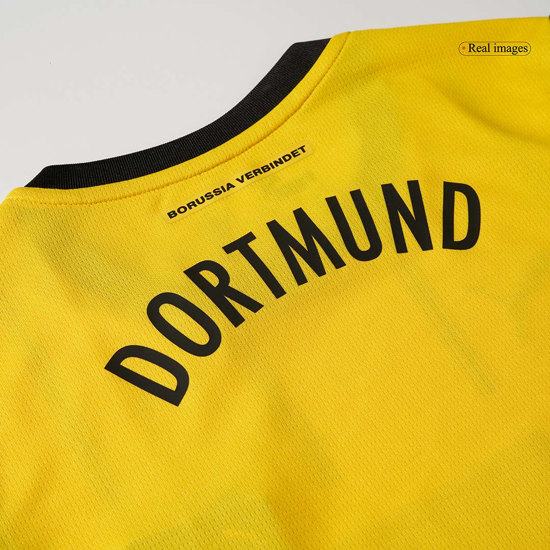Kid's Borussia Dortmund Home Jerseys Kit(Jersey+Shorts) 2024/25