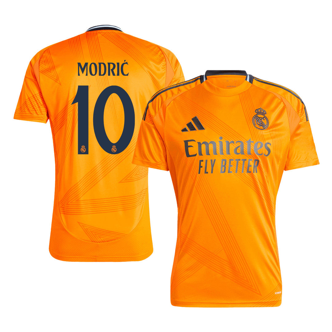 Men's Real Madrid MODRIĆ #10 Away Soccer Jersey 2024/25