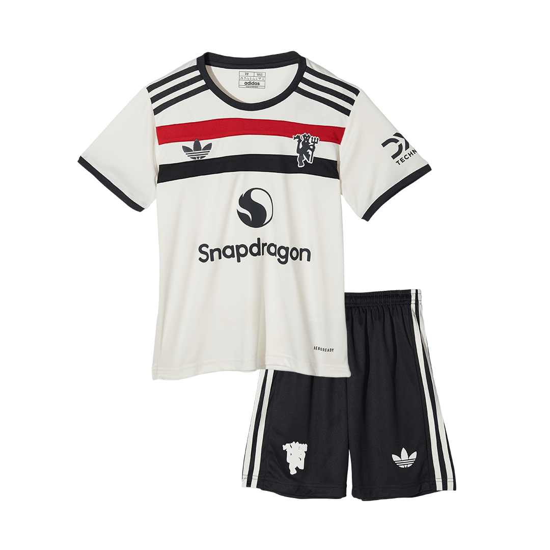Kid's Manchester United Third Jersey Kit(Jersey+Shorts) 2024/25