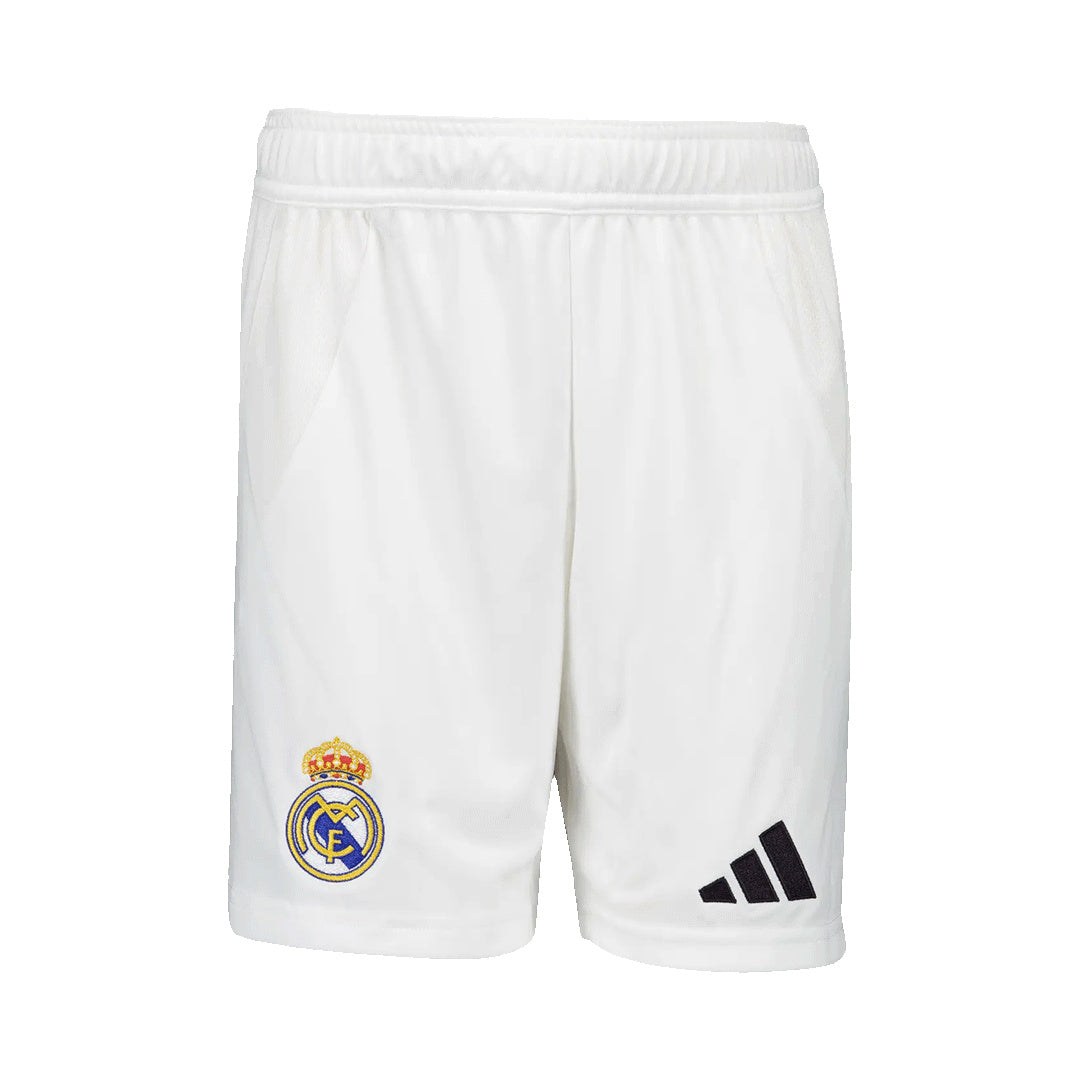 Men's Real Madrid Home Soccer Shorts 2024/25