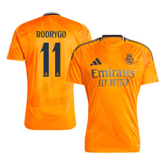 Men's Real Madrid RODRYGO #11 Away Soccer Jersey 2024/25