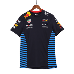 Red Bull F1 Racing Team Set Up Navy T-Shirt 2024