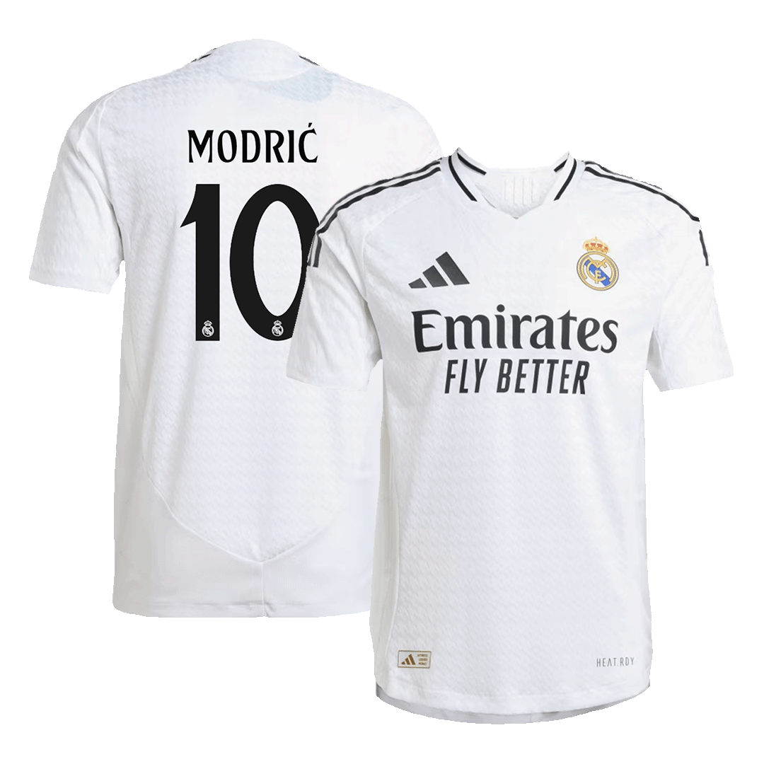 Real Madrid MODRIĆ #10 Home Soccer Jersey 2024/25 - Player Version