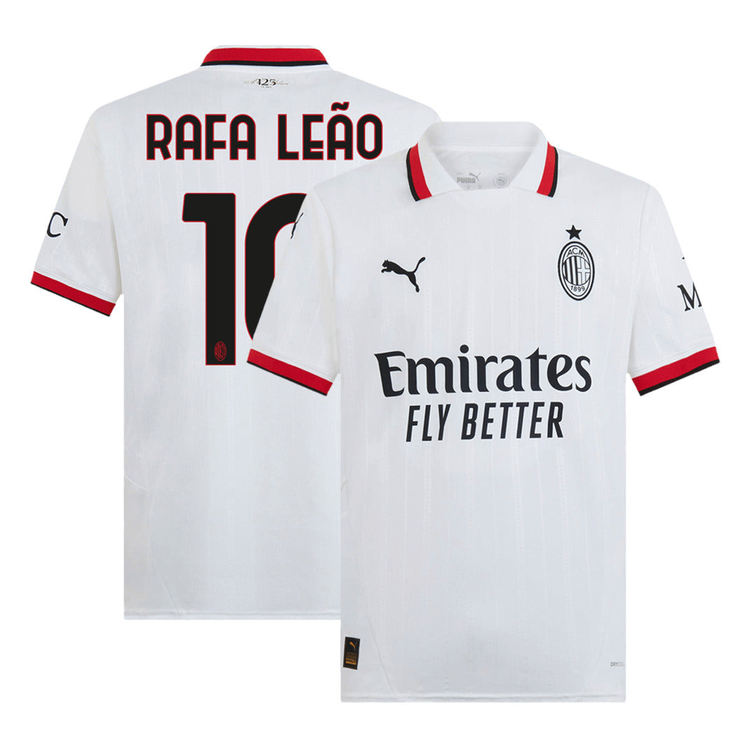 Men's AC Milan RAFA LEÃO #10 Away Soccer Jersey 2024/25